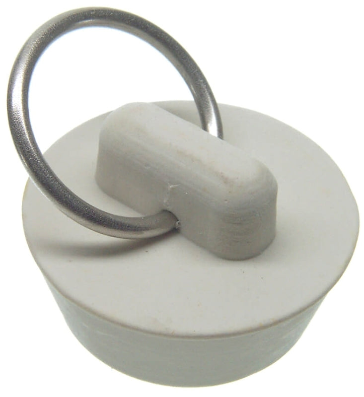 Danco 80223 Drain Stopper, Rubber, White, For: 1 in Drain, Universal Kitchen or Bathroom Sinks, Pack of 3