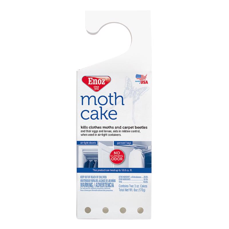 Enoz Moth Cake 6 oz, Pack of 6