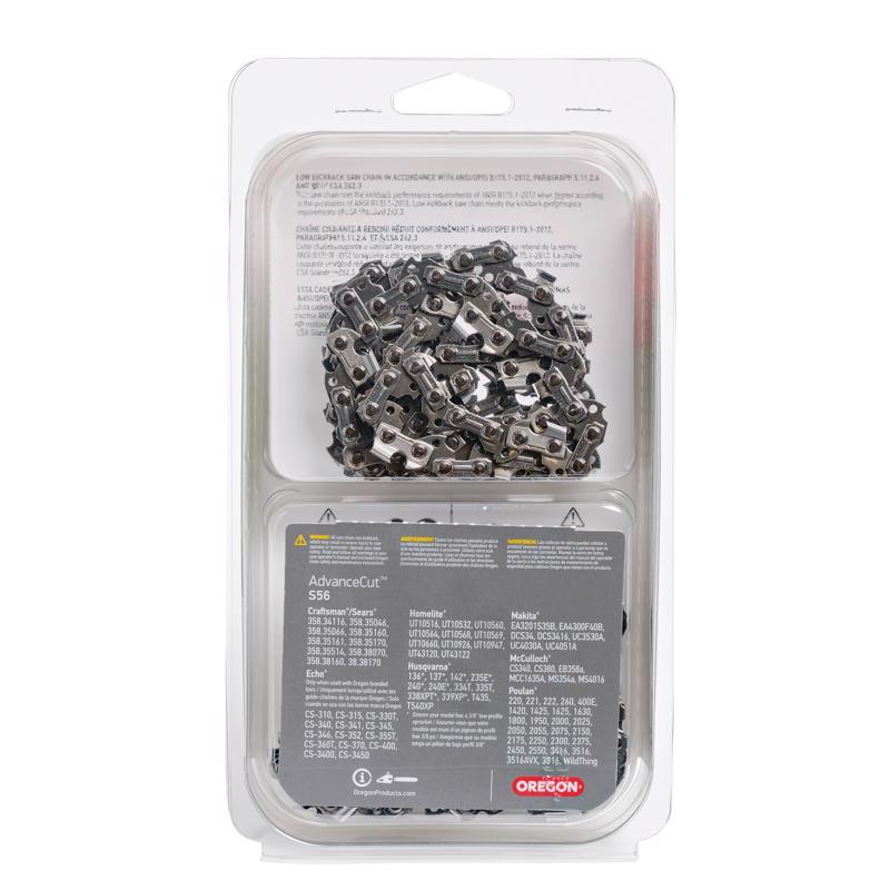 Oregon AdvanceCut S56T 16 in. Chainsaw Chain 56 links