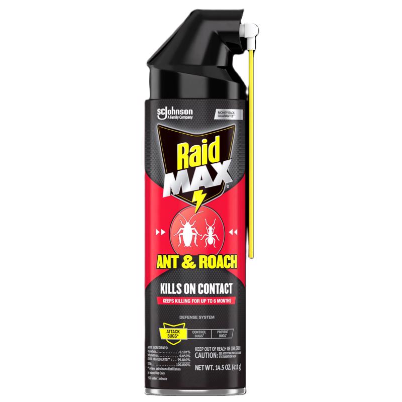 Raid Insect Killer Aerosol 14.5 oz, Pack of 6