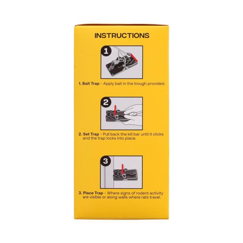Victor Power-Kill Medium Snap Trap For Rats 1 pk, Pack of 6