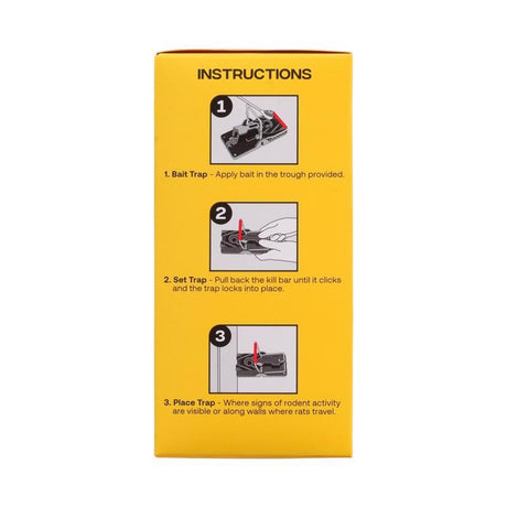 Victor Power-Kill Medium Snap Trap For Rats 1 pk, Pack of 6