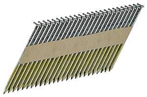 ProFIT 0602152 Series Framing Nail, Paper Tape Collation, 2-3/8 in L, 11-1/2 Gauge, Steel, Bright, Clipped Head, 2000/PK