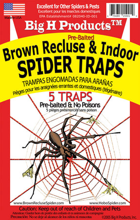 Big H Products Spider Trap 3.2 oz, Pack of 12