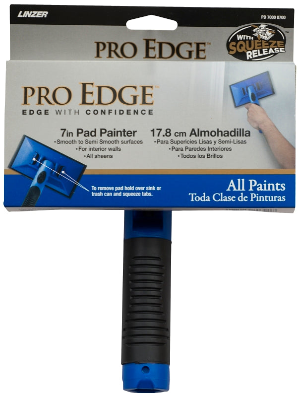 Linzer PD7000-7 Painter Pad Edge, 7 in L Pad, Pack of 2