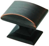 Amerock Candler Series BP29340ORB Cabinet Knob, 1-1/8 in Projection, Traditional, 1-1/4 in L x 1 in W, Zinc