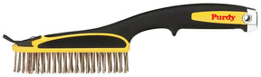 Purdy 140910200 Criss Cross Wire Brush, Stainless Steel Bristle, Cushion Grip Handle