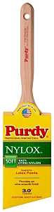 Purdy 144152230 Paint Brush, 3 in W, Nylon Bristle, Fluted Handle