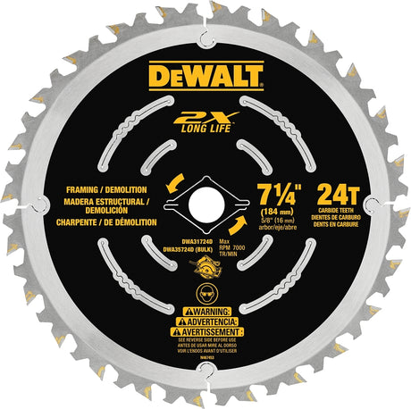 DEWALT DARB1G0605 Fiber Disc, 4-1/2 in Dia, 7/8 in Arbor, Coated, 60 Grit, Coarse, Aluminum Oxide Abrasive