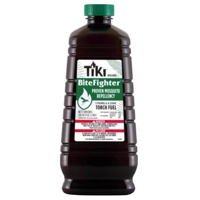TIKI BiteFighter Citronella & Cedar Torch Fuel 64 oz, Pack of 6