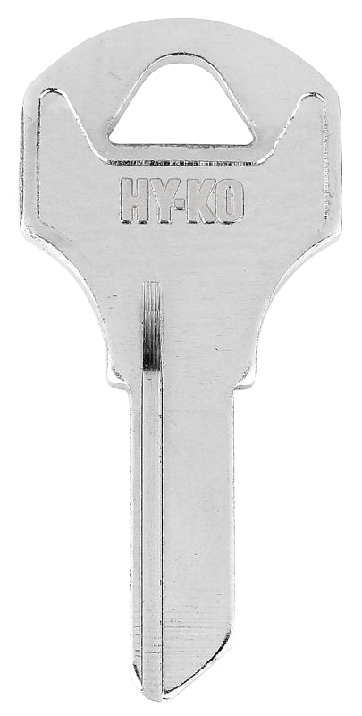 Hy-Ko 11010CO63 Key Blank, Brass, Nickel-Plated, For: Corbin/Russwin CO63 Locks, Pack of 10