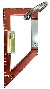 Hy-Ko 2GO Series KC524 Door Key Carabiner, Aluminum, Pack of 5