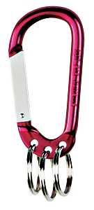 Hy-Ko 2GO Series KC570 Specialty Key Carabiner, Pack of 5