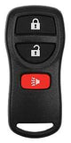 Hy-Ko 19NIS900F Key Fob Remote, 3 -Button, Plastic, Black