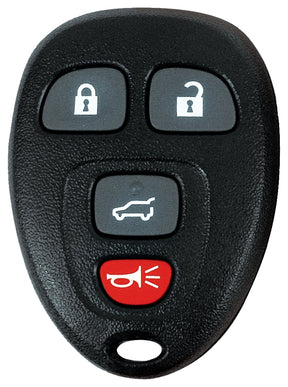 Hy-Ko 19GM803S Key Fob Shell, 4 -Button, Plastic, Black