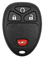 Hy-Ko 19GM907F Key Fob, 4-Button, Plastic