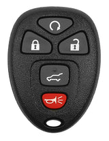 Hy-Ko 19GM908F Key Fob, 5 -Button, Plastic