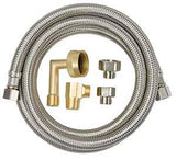 Keeney PP25860 Dishwasher Supply Line, Stainless Steel, 60 in L Dimensions