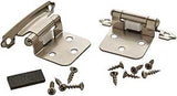 Amerock BPR342926 Cabinet Hinge, Polished Chrome, 2-3/4 in L x 1-3/4 in W