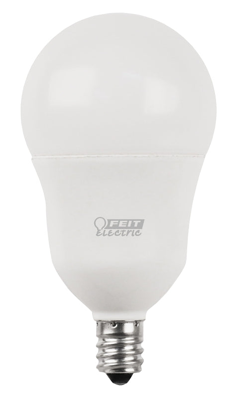 Feit Electric BPA1560C/927CA/2 LED Bulb, General-Purpose, A15 Lamp, 60 W Equivalent, E12 Lamp Base, Dimmable, Frosted