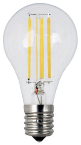 Feit Electric BPA1560N/927CA/2 LED Bulb, General-Purpose, A15 Lamp, 60 W Equivalent, E17 Lamp Base, Dimmable, White