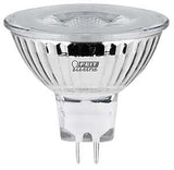 Feit Electric BPEXN/950CA LED Bulb, Track/Recessed, 12 V, 500 Lumens, 6.6 W, MR16 Lamp, 50 W Equivalent, GU5.3 Lamp Base