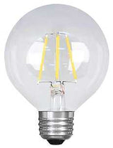 Feit Electric BPG2525/927CA/FIL Filament LED Bulb, Globe, G25 Lamp, 25 W Equivalent, E26 Medium Lamp Base, Dimmable