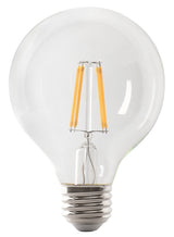 Feit Electric BPG2540/927CA/FIL Filament LED Bulb, Globe, G25 Lamp, 40 W Equivalent, E26 Medium Lamp Base, Dimmable