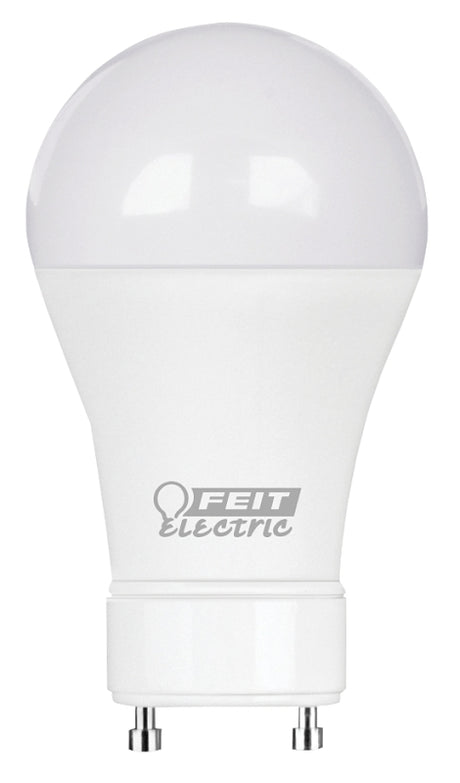 Feit Electric BPOM60DM/930CA/GU24 LED Bulb, General-Purpose, A19 Lamp, 60 W Equivalent, GU24 Lamp Base, Dimmable