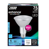 Feit Electric PAR30LDM/SP/950CA LED Bulb, Flood/Spotlight, PAR30 Lamp, 75 W Equivalent, E26 Lamp Base, Dimmable