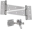 National Hardware DPV875 Series N343-434 Gate Kit, Stainless Steel, Silver, 3-Piece