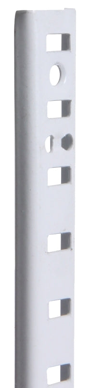 Knape & Vogt 255 Series 255 WH 36 Pilaster Standard, Mortise-Mount, Specifications: 23 ga Thickness, 36 in Size