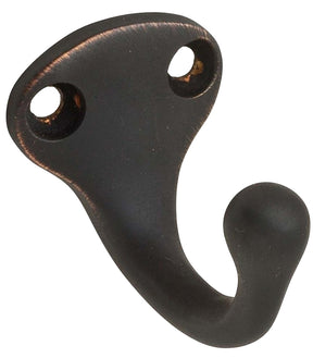 Schlage Ives 581A716 Wardrobe Hook, 1-Hook, Aluminum, Aged Bronze