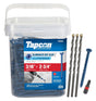 Tapcon 28565 Concrete Screw Anchor, T25 Screw, 3/16 in Dia, 2-3/4 in L, Steel, Climaseal, 225/PK