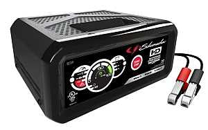 Schumacher SC1341 Battery Charger/Engine Starter, 6 A Continuous, 19.5 A Intermittent Input, 12 V Output, AGM Battery
