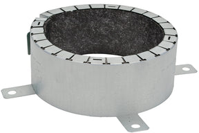 3M ULTRAPPD4.0 Fire Barrier Pipe Collar, Silver, For: 6 in Non-Metallic Pipe, 4 in Dia, Pack of 10