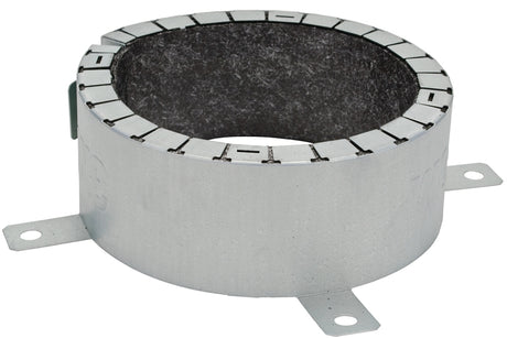 3M ULTRAPPD4.0 Fire Barrier Pipe Collar, Silver, For: 6 in Non-Metallic Pipe, 4 in Dia, Pack of 10