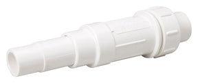 B & K 160-506HC Pipe Repair Coupling, 1-1/4 in, Sweat, PVC, White, SCH 40 Schedule, 160 psi Pressure