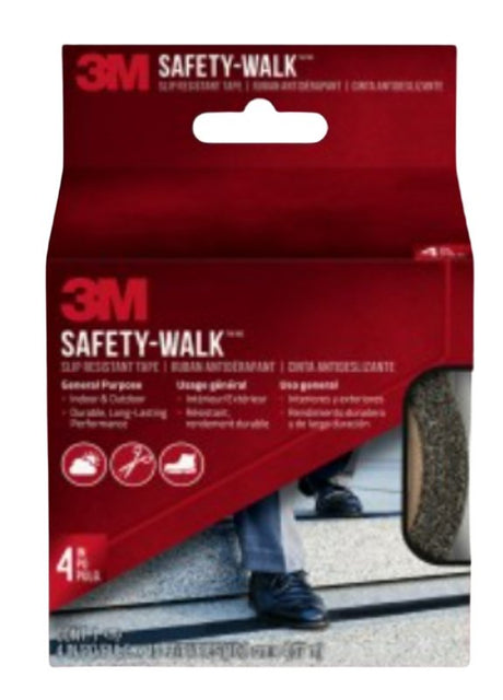 3M 7636NA Safety and Ladder Tread, 180 in L, 4 in W, Black