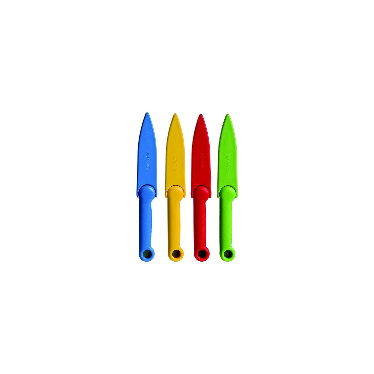 Prepworks Food Safety Paring Knives (Set of 4 Color Coded)