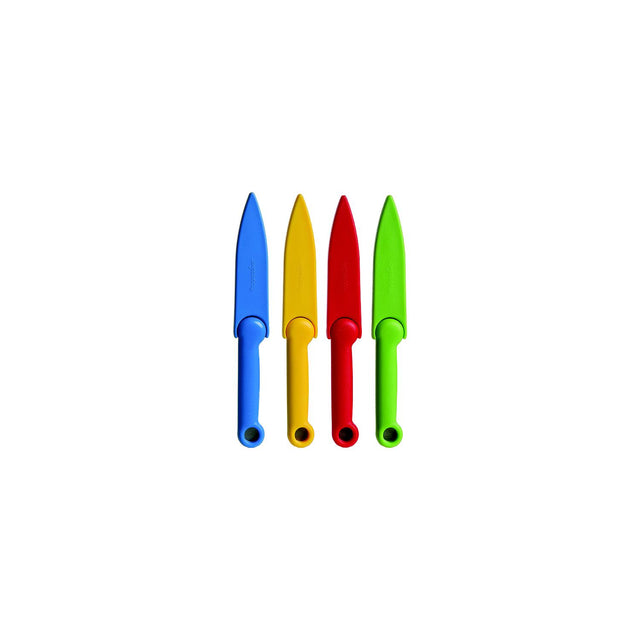 Prepworks Food Safety Paring Knives (Set of 4 Color Coded)