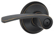 Schlage F Series F40VMER716 Privacy Lever, Mechanical Lock, Aged Bronze, Residential, 2 Grade, 7/8 in Housing Dia, Metal