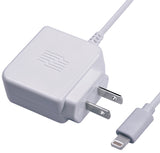 Zenith PM1024WC8 Wall Charger, White, For: iPod, iPhone and iPad, 2.4 V Output, 3 ft L Cord