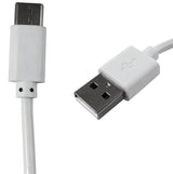 Zenith PM1003UCW USB Cable, White Sheath, 3 ft L