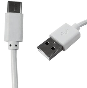 Zenith PM1003UCW USB Cable, White Sheath, 3 ft L