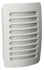 AmerTac Louver Decoplug NL-DPLV-W Night Light, 2.75 in W x 1.35 in D x 4.5 in H Dimensions, White Fixture, 120 V, 0.9 W