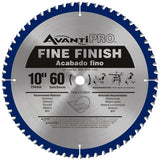 Avanti Pro P1060X Circular Saw Blade, 10 in Dia, 5/8 in Arbor, Carbide Cutting Edge, 60-Teeth