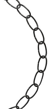 Baron 2002 Decorator Chain, Black, #10, 40 ft L, 45 lb Working Load