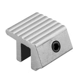 Prime-Line U 9810 Sliding Window Lock, 1-3/32 in L x 1 in W Backplate, Aluminum, Aluminum