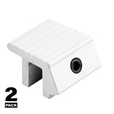 Defender Security U 9812 Sliding Window Lock, 1 in W Dimensions, Aluminum, Painted